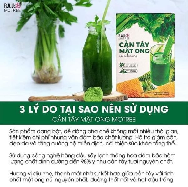 Cần tây mật ong ( hộp 14 gói)