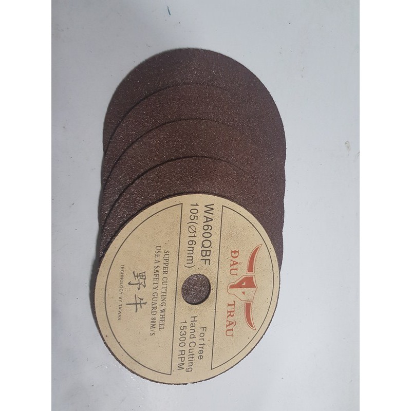 5 -Đĩa Cắt Sắt 100Mm –Đầu Trâu