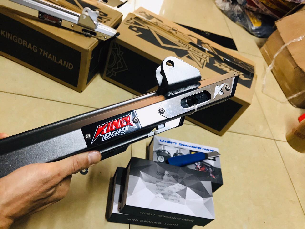 Gấp King Drag cho Wave và Exciter 150