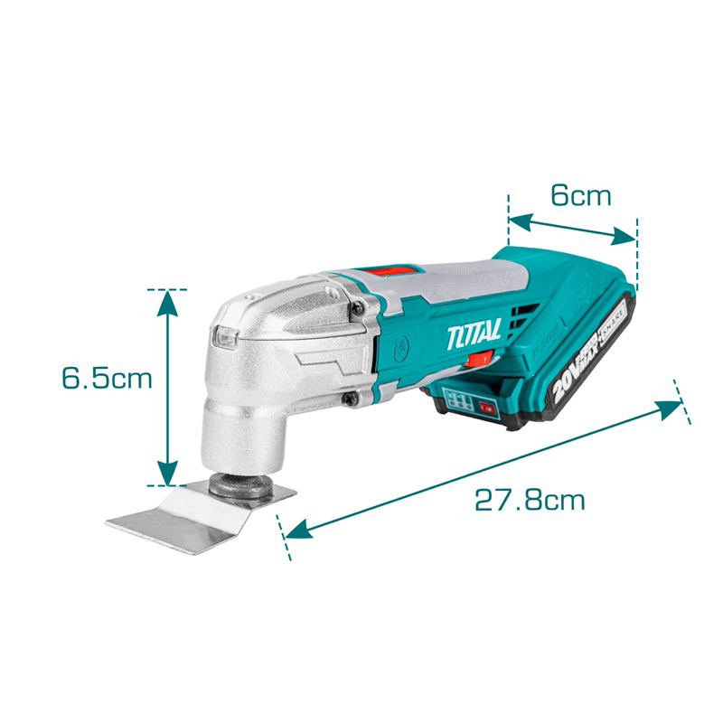 Máy cắt rung đa năng dùng pin 20V Total TMLI2022 ( Mẫu Mới )