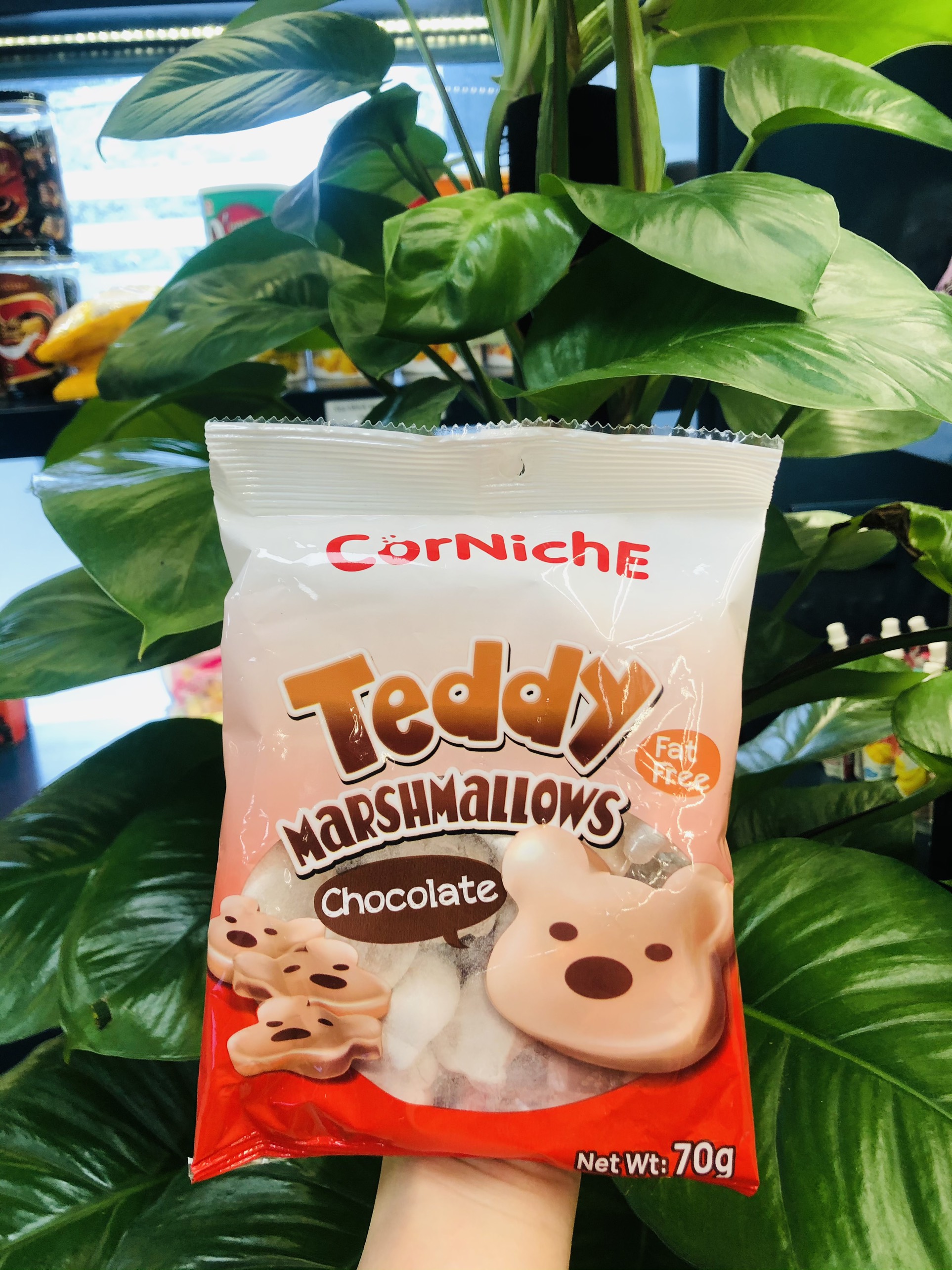 Kẹo marshmallows chocolate teddy nhập khẩu 70g