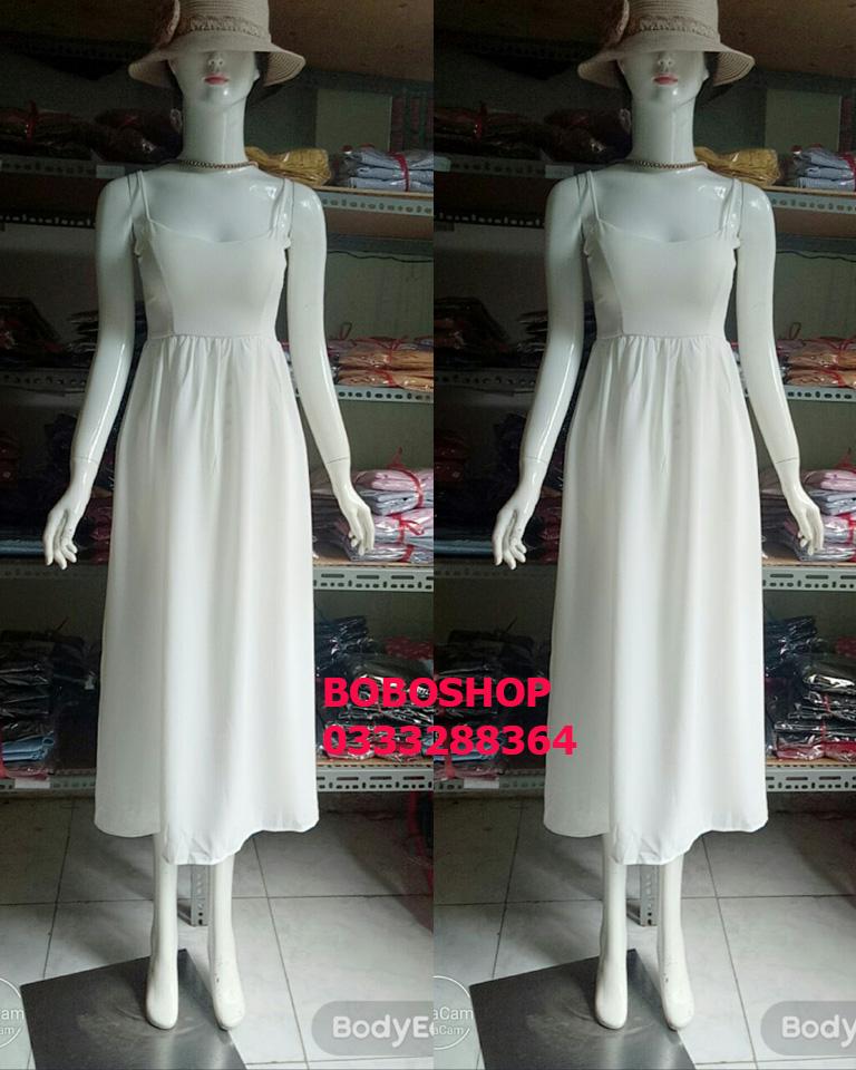 [HCM]Đầm maxi đi biển sang chảnh kèm ảnh thật