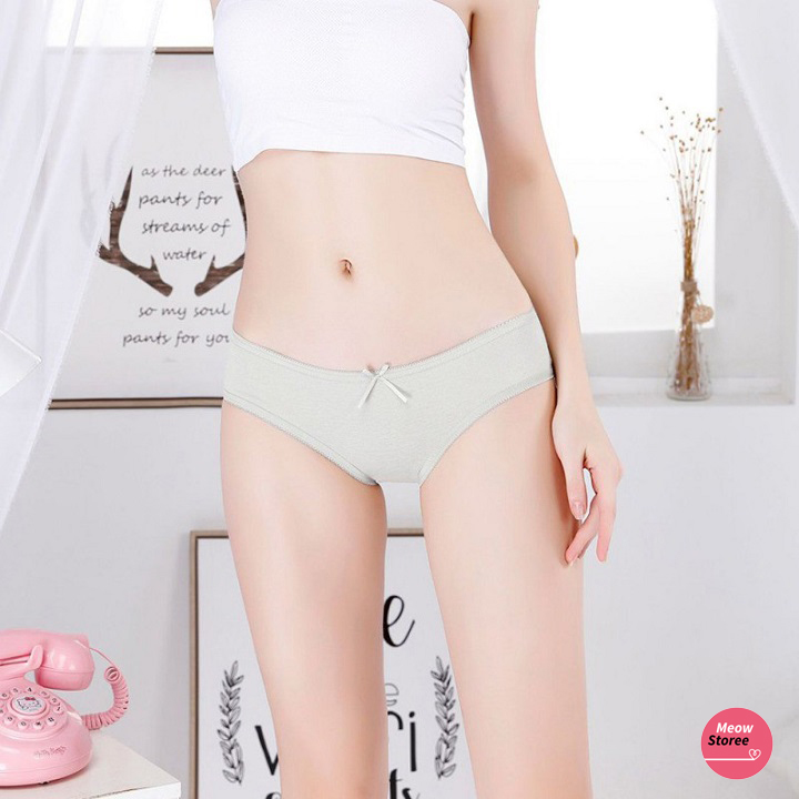 Combo 5 Quần Lót Nữ Cotton Mềm Mại Thoáng Mát