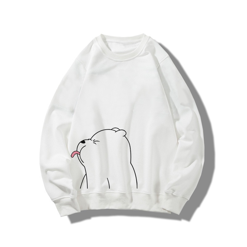 Áo đôi sweater nam nữ in gấu siêu đẹp