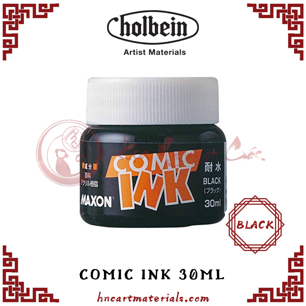 Mực vẽ Maxon Comix Ink Kháng nước
