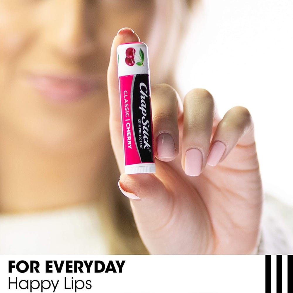 [HCM]Son dưỡng môi Chapstick Classic Cherry 4g (1 thỏi) - [Mỹ]