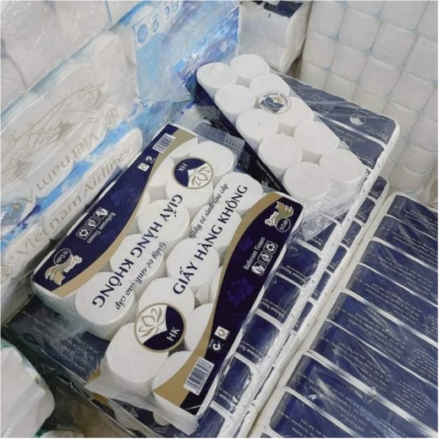 Giấy vệ sinh dai mịn 3 lớp - bịch 10 cuộn