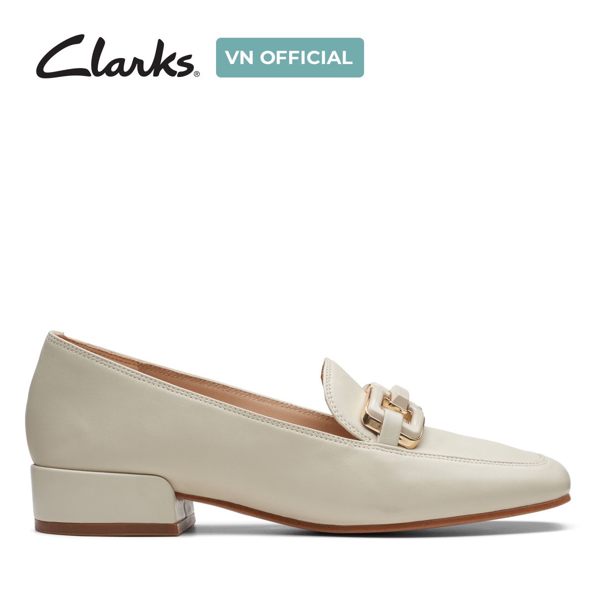Giày Đế Bệt Da Nữ Clarks - Seren30 Easy