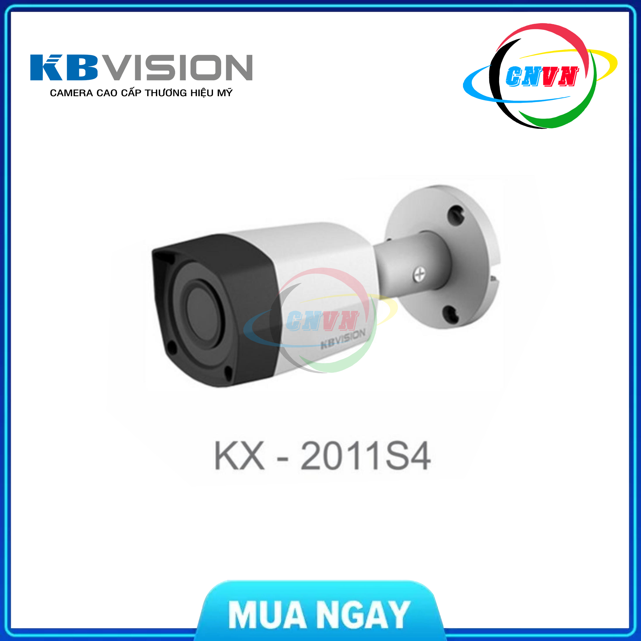 Camera hd-cvi kbvision kx-2011s4 - công nghệ việt nam