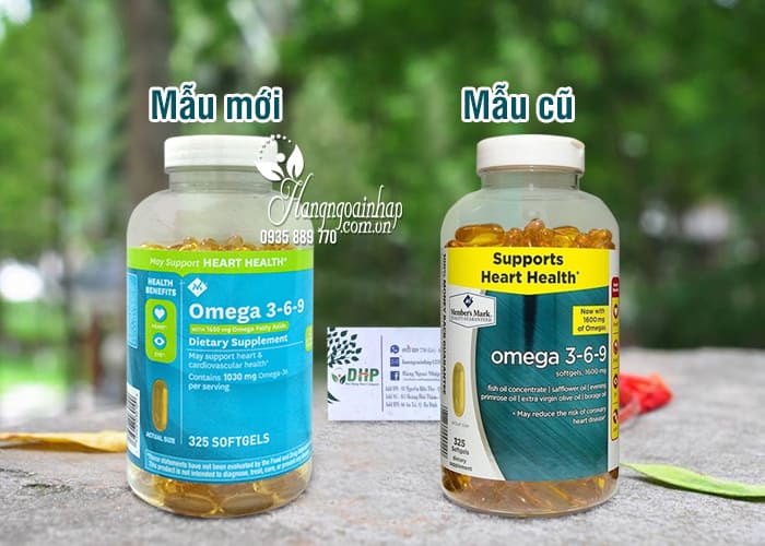 Omega 3-6-9 support heart health 325