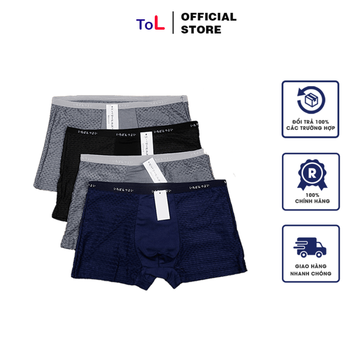 Combo 5 boxers briefs Muji vent high grade