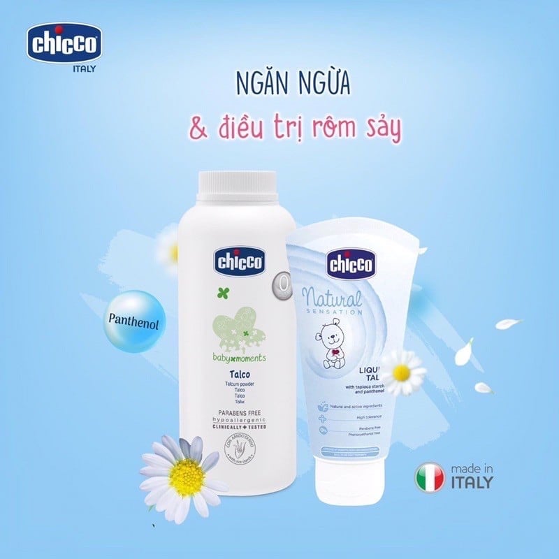 Phấn rôm nước Chicco 0m+ 100ml