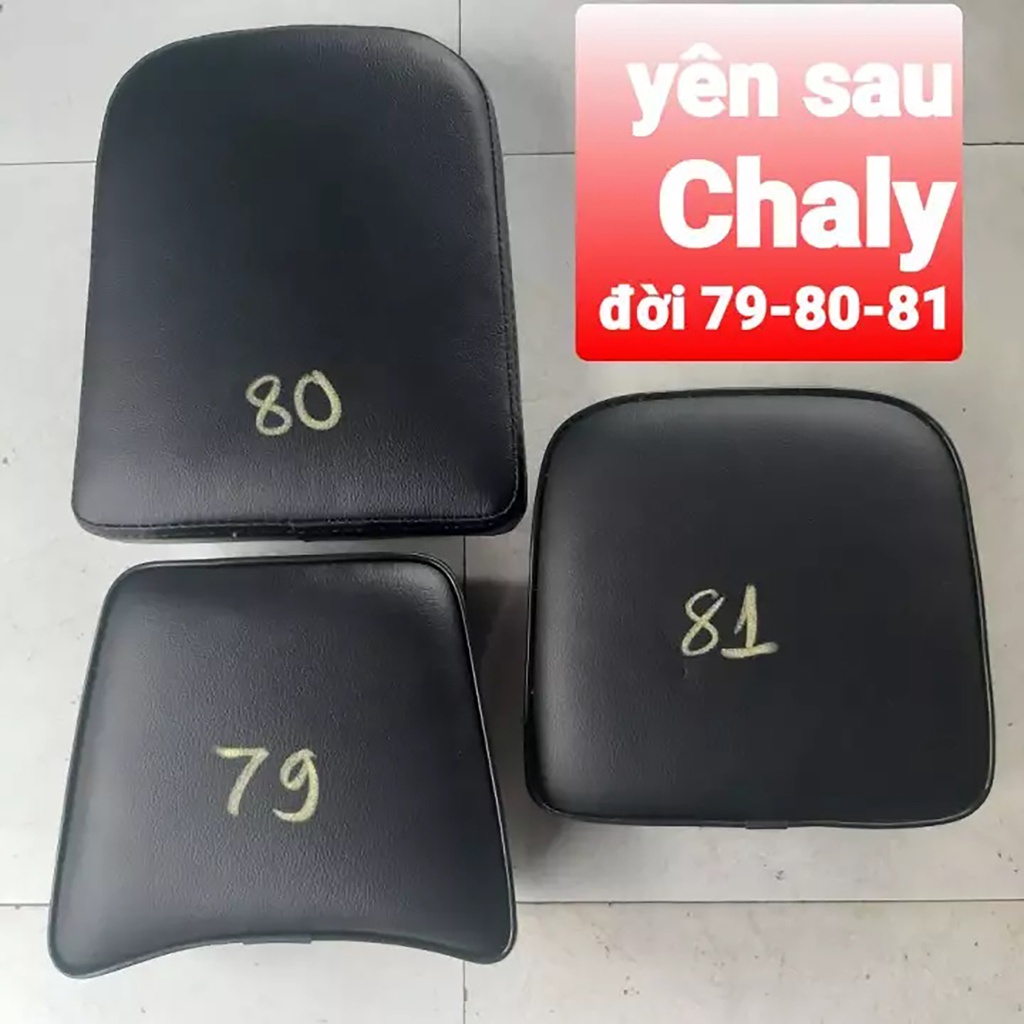 Yên nệm sau xe Chaly