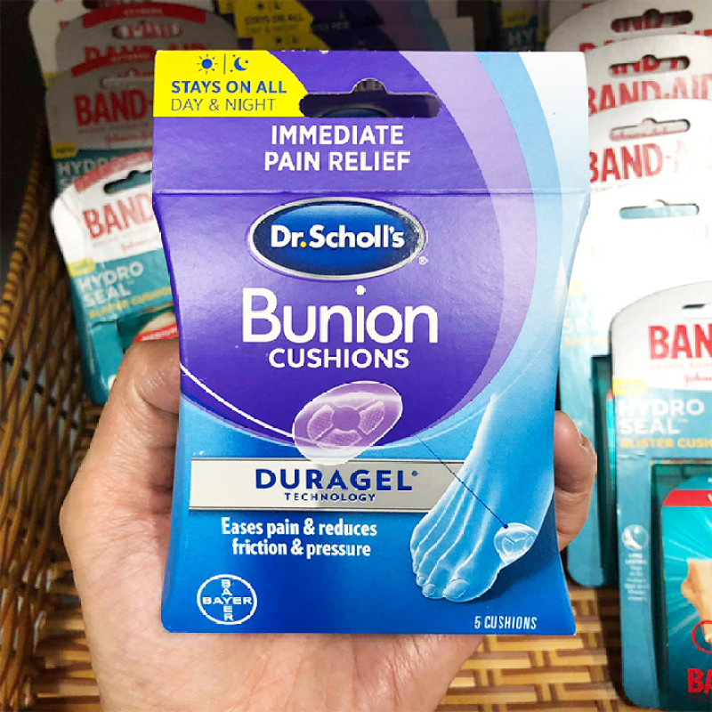 Miếng dán giảm đau xương khớp Dr. Scholls Bunion nhập khẩu