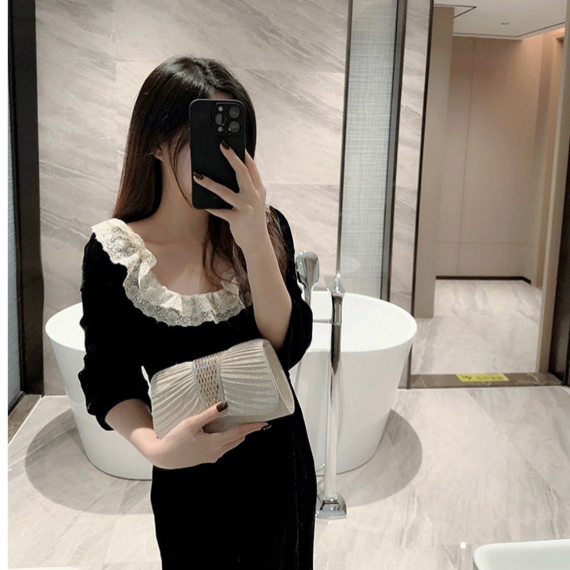 Clutch Cốp dự tiệc bling bling