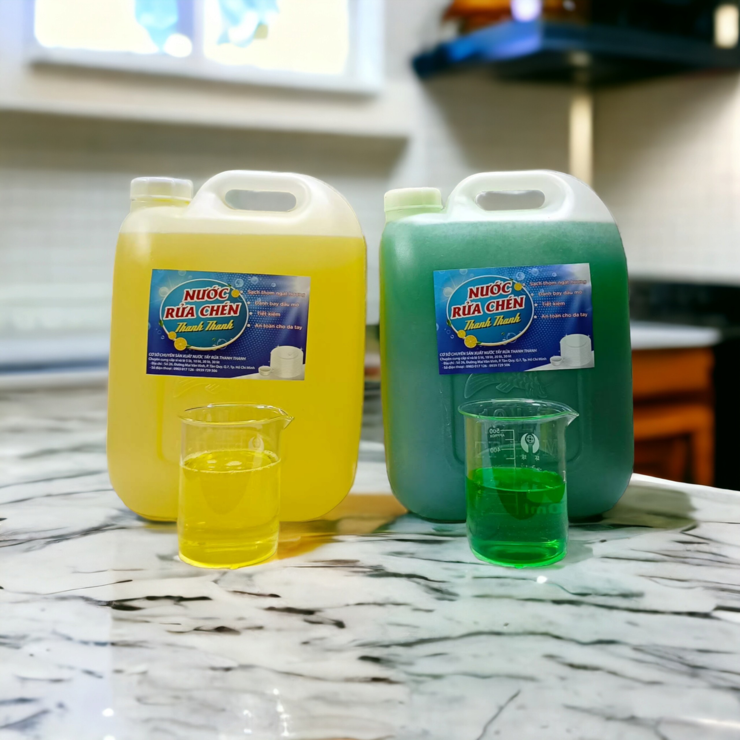 nước rửa chén Vanila ( can 10 kg )