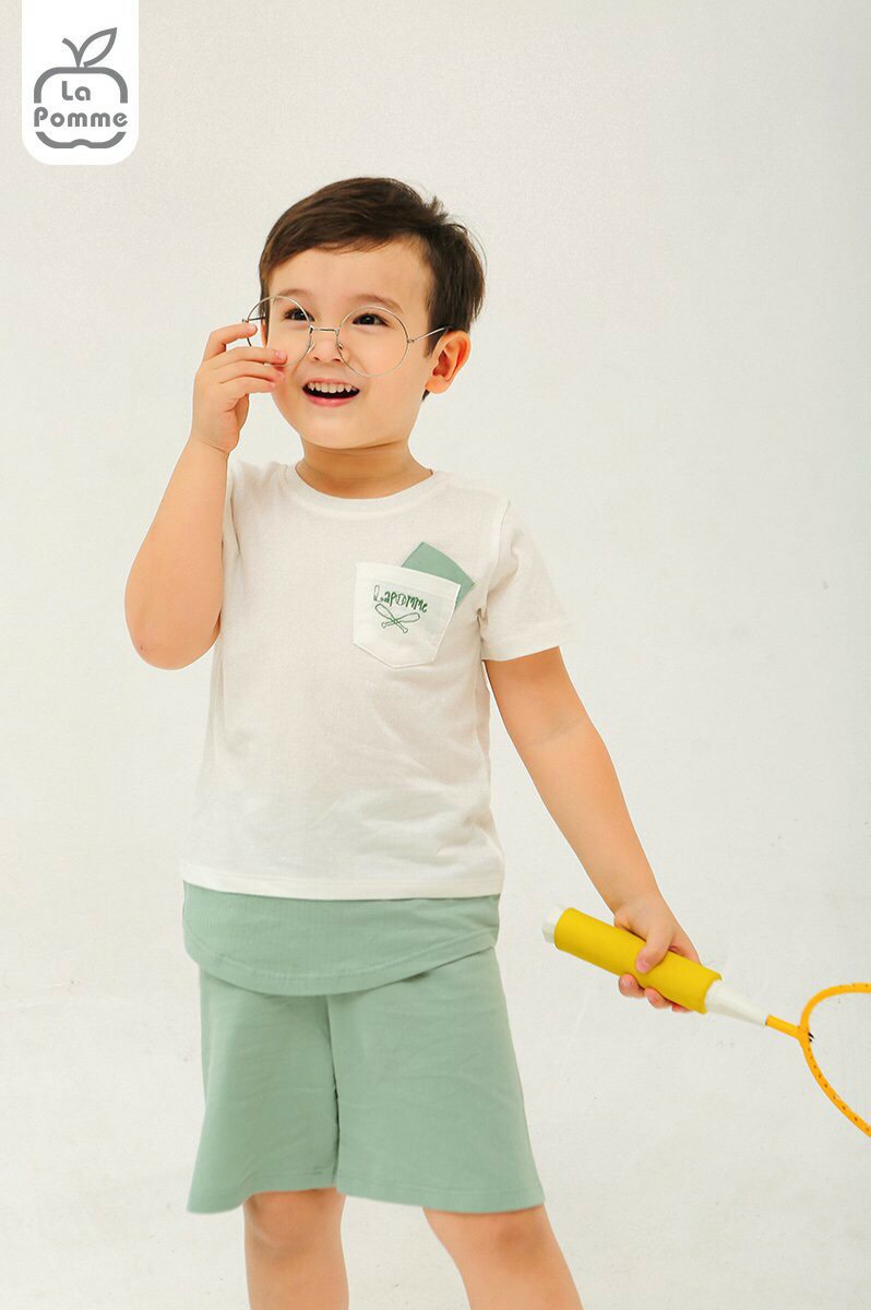 [LA POMME] BỘ CỘC TAY THỂ THAO CHO BÉ ( SS236,SS238,SS247)