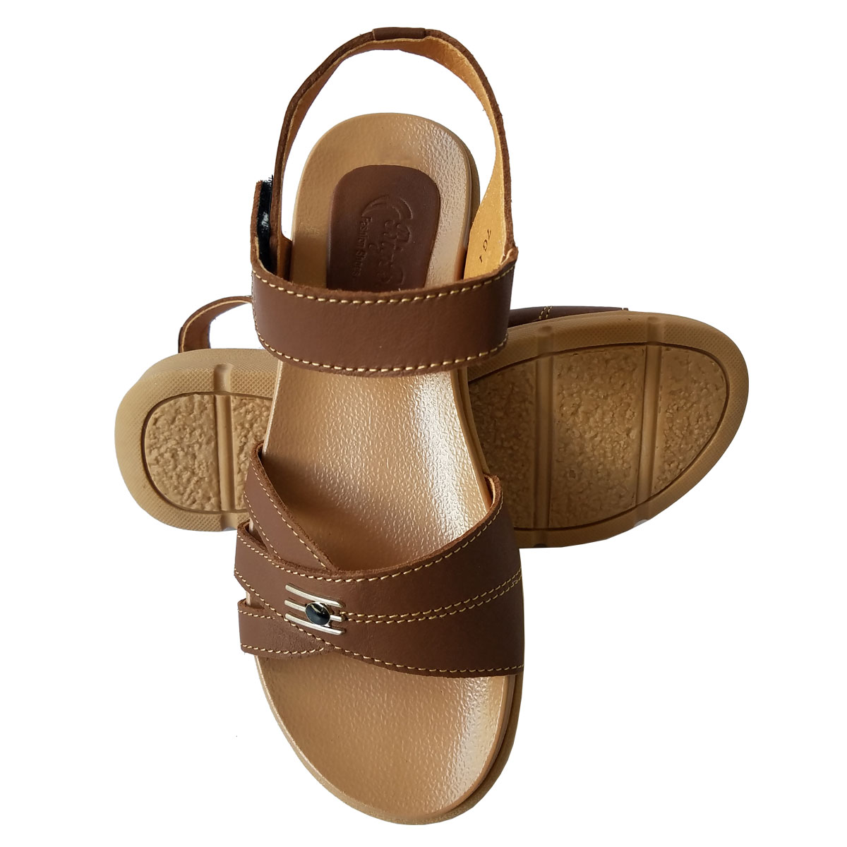 Giày Sandal Nữ BIGGBEN Da Bò Thật SDNB29