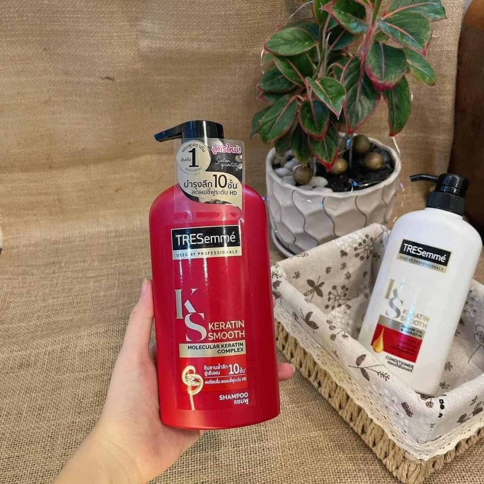 Dầu gội-xã Tresemme KERATIN SMOOTH Thái Lan 400ml/450ML