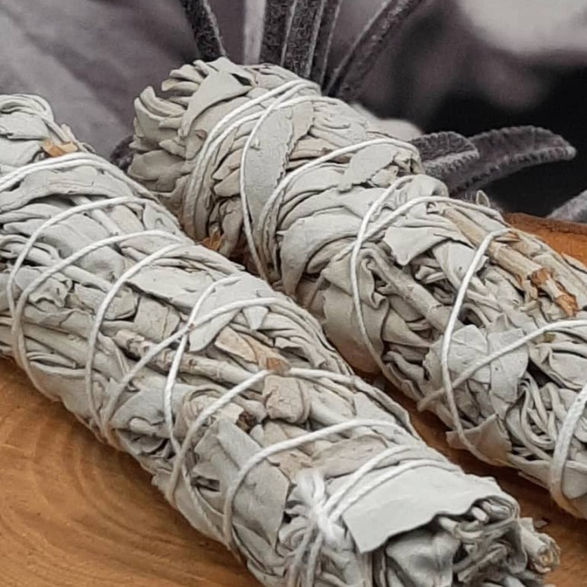Xô Thơm Trắng (White Sage Smudge) l XÔ THƠM THANH TẨY