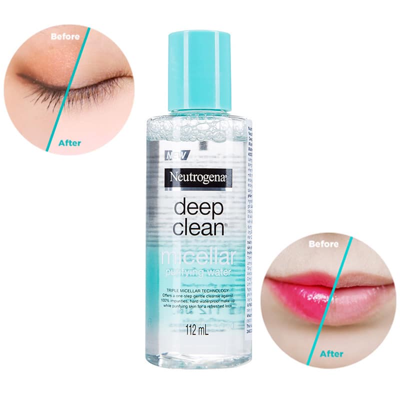 Nước Tẩy Trang Neutrogena Deep Clean Micellar Purifying Water _Bchoice