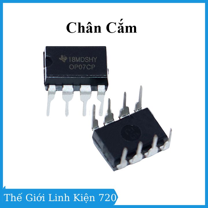 IC chức năng OPAMP OP07 DIP8/SOP8