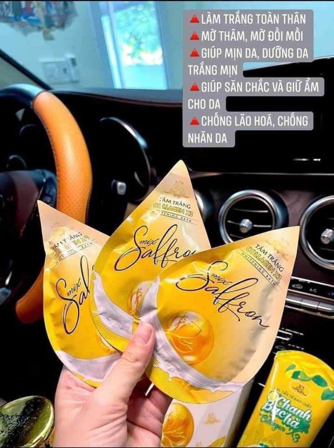Tắm Trắng Collagen X3 Luxury Mix Saffron X3
