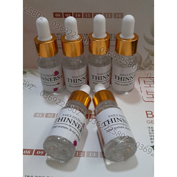Nước pha sơn gel , sơn gel bị đặc