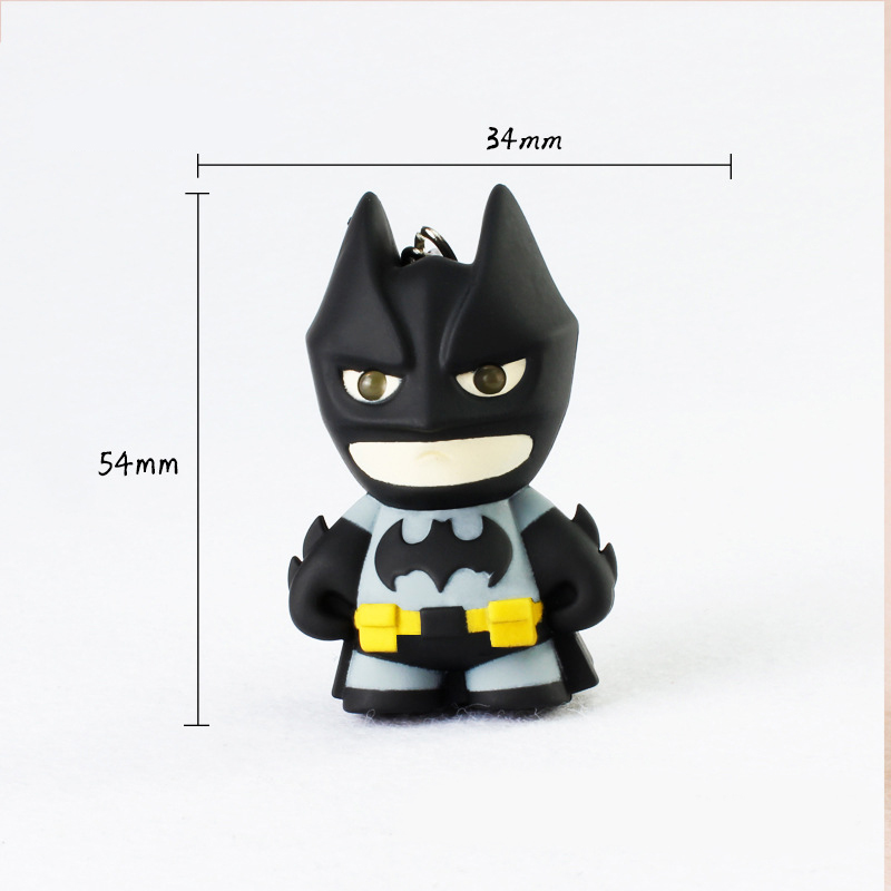 [HCM]MÓC KHÓA BATMAN CÓ ĐÈN LED