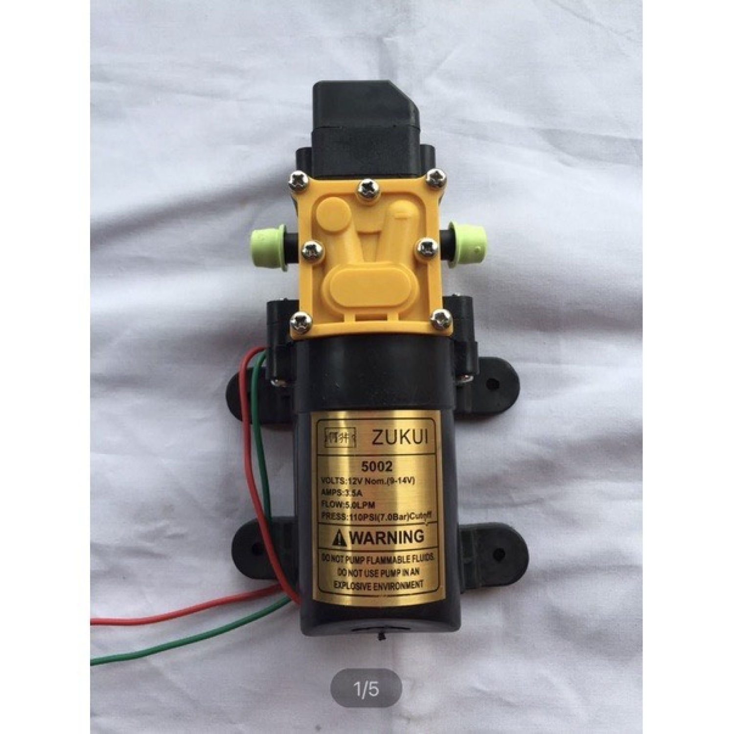 Bơm đơn sinleader 12v..phun thuốᴄ, rửa xe, tưới lan