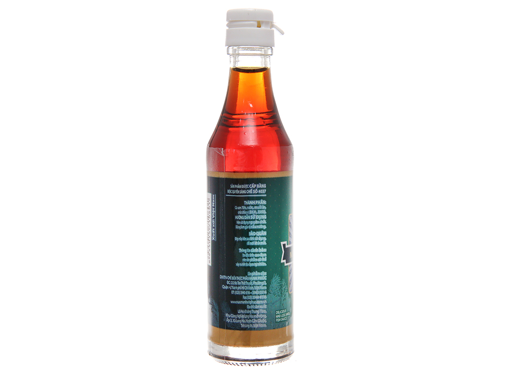 Nước mắm cá cơm Hạnh Phúc 60 độ đạm chai 50ml ( combo 5 chai)
