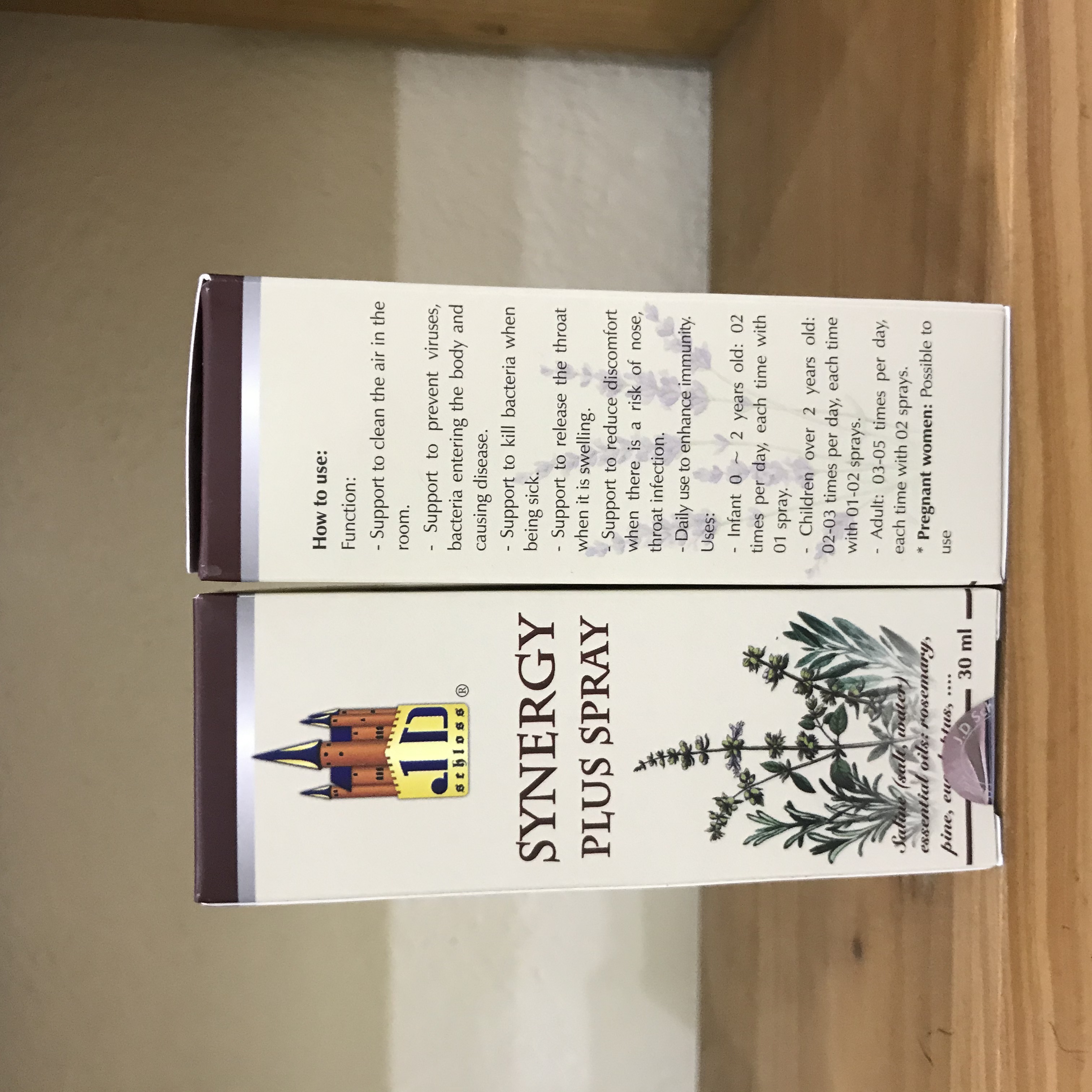 Synergy Plus Spray Xịt họng do thái