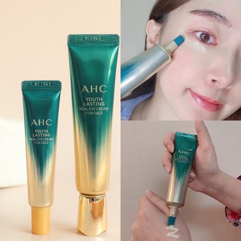 Kem mắt AHC Ageless Real Eye Cream For Face 12ml & 30ml