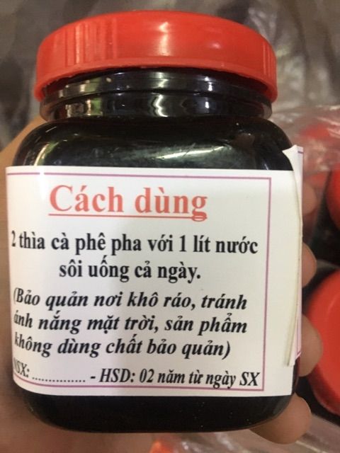 Cao Xạ Đen Hộp 200gr