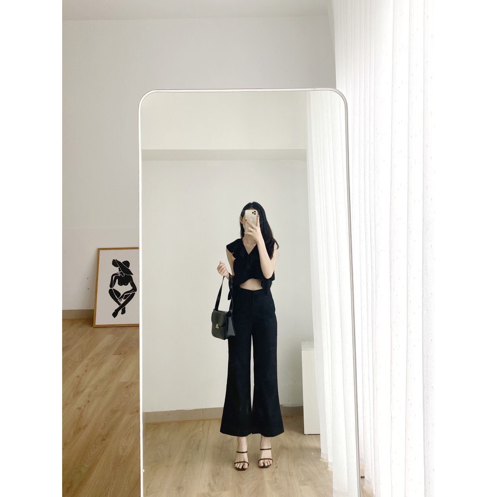 YU CHERRY | Áo nữ Swan Halter Top YA374