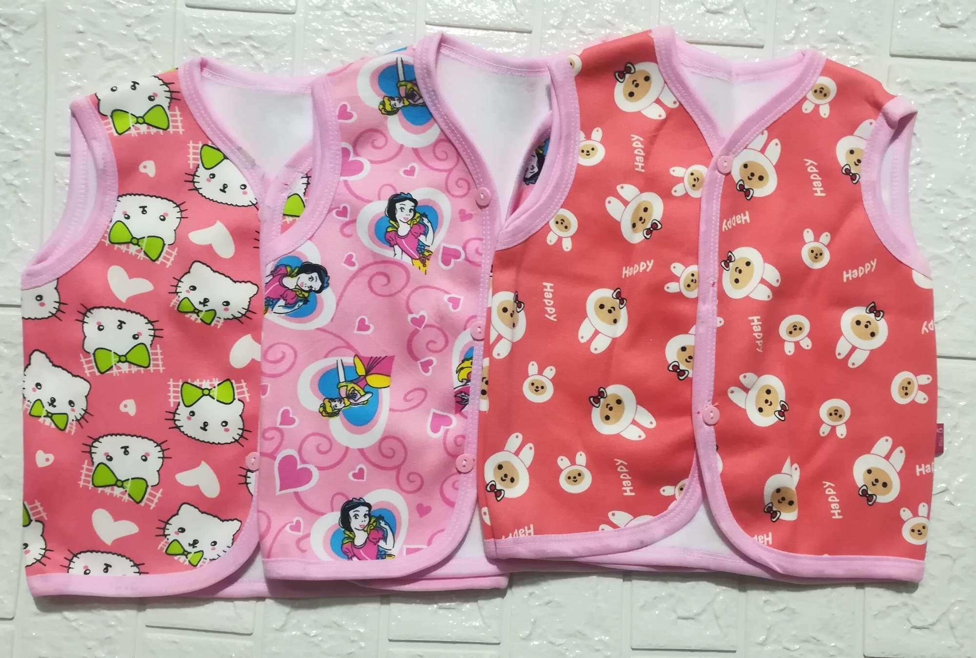 Áo Gile Nỉ Lông bé gái 0-3 tuổi