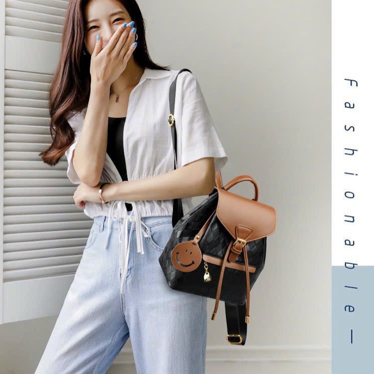 Balo da phối màu Hàn Quốc thời trang