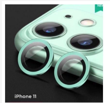 Bộ Dán mắt Camera Iphone 11 11 Pro 11 Pro Max ( Ko ảnh Hưởng Hình Ảnh)