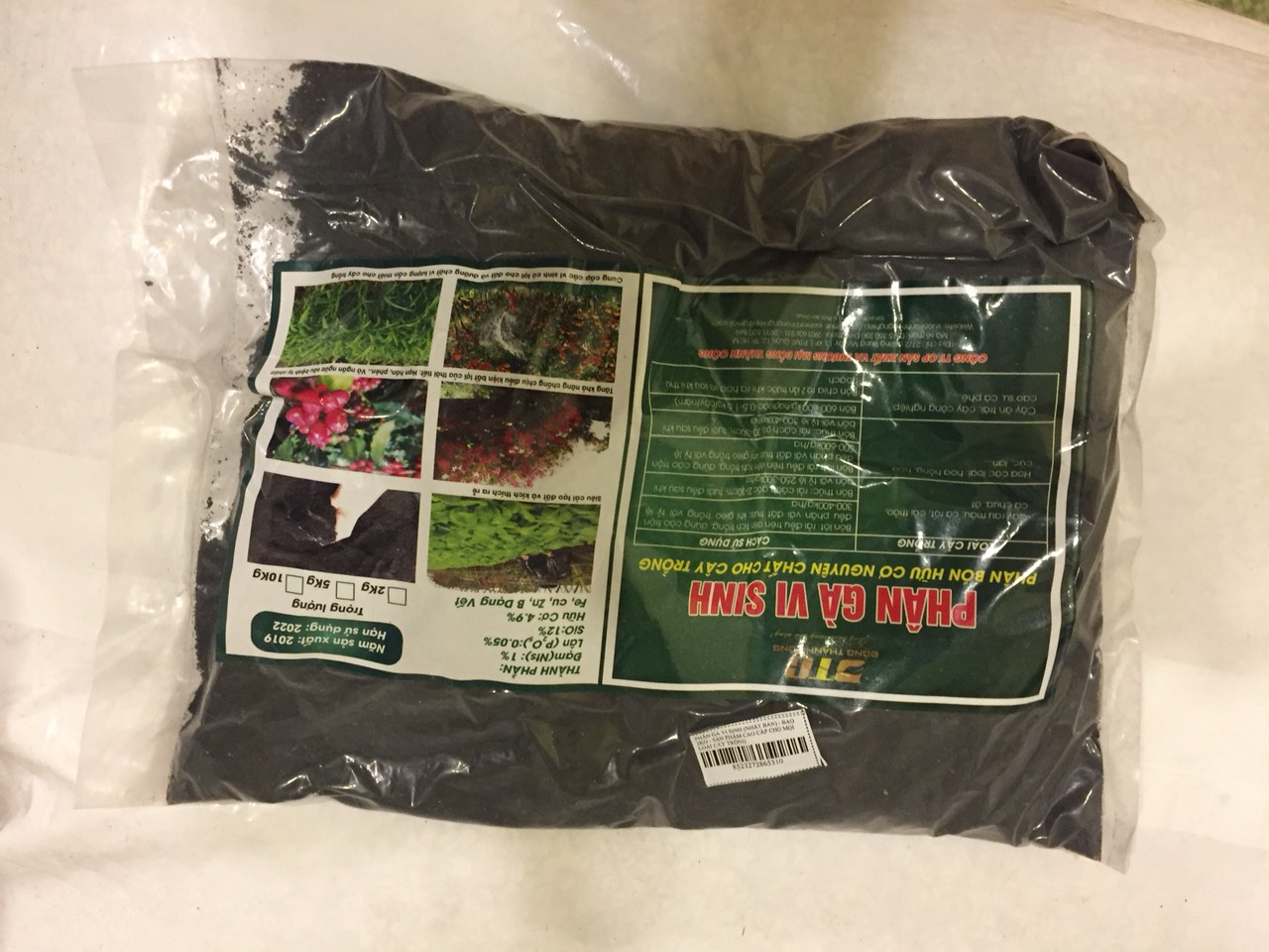 combo 2kg phân gà vi sinh cây siêu tốt