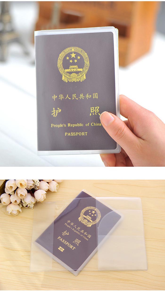 Vỏ PVC trong suốt bọc hộ chiếu