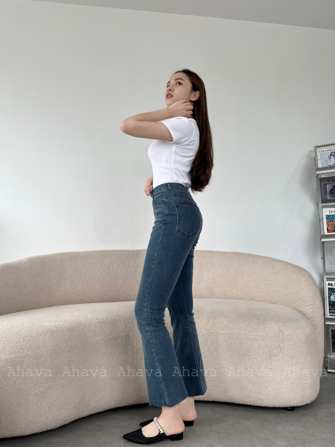 QUẦN JEAN ỐNG LOE LỬNG LAI XẢ