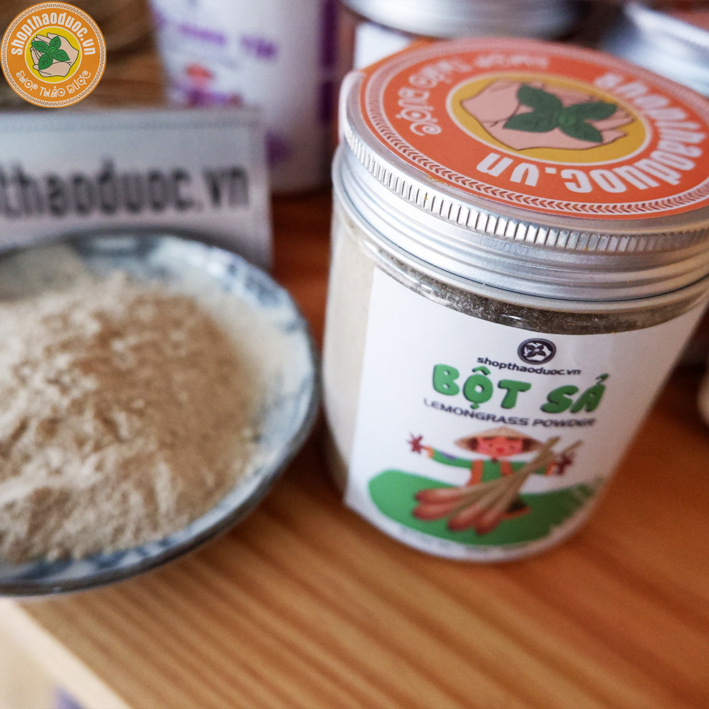 Bột Sả Sấy Lạnh Hũ 100G - Bột Sả Nguyên Chất