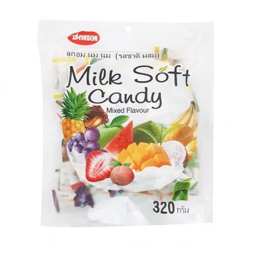 [HCM] Kẹo Dẻo Thập Cẩm Milk Soft 320g