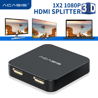 ACASIS Hdmi Adapter 1x2 1080P Hub 2 ports Xbox Auto Switch HDMI input 1 in thumbnail
