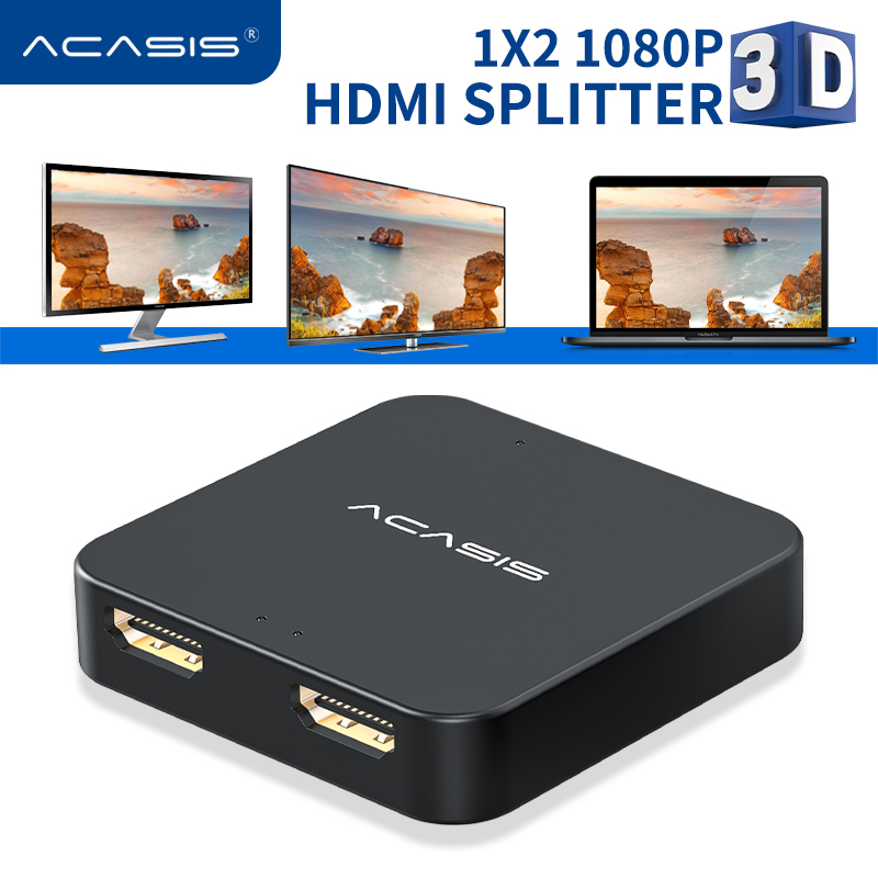 Bảng giá ACASIS Hdmi Adapter 1x2 1080P Hub 2 ports Xbox Auto Switch HDMI input 1 in 2 out HD 1 Signal to two HDMI outputs Phong Vũ
