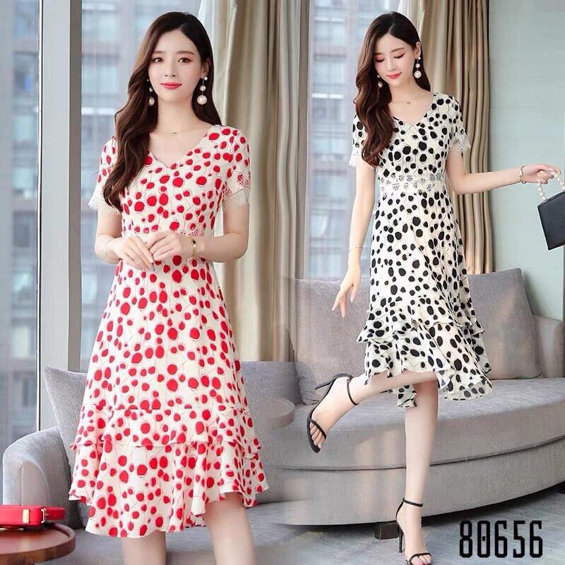 ĐẦM XÒE CHẤM BI DỰ TIỆC SANG TRỌNG MKM