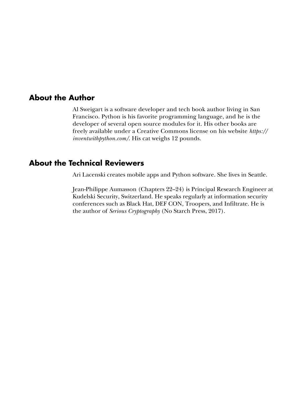 Cracking Codes with Python