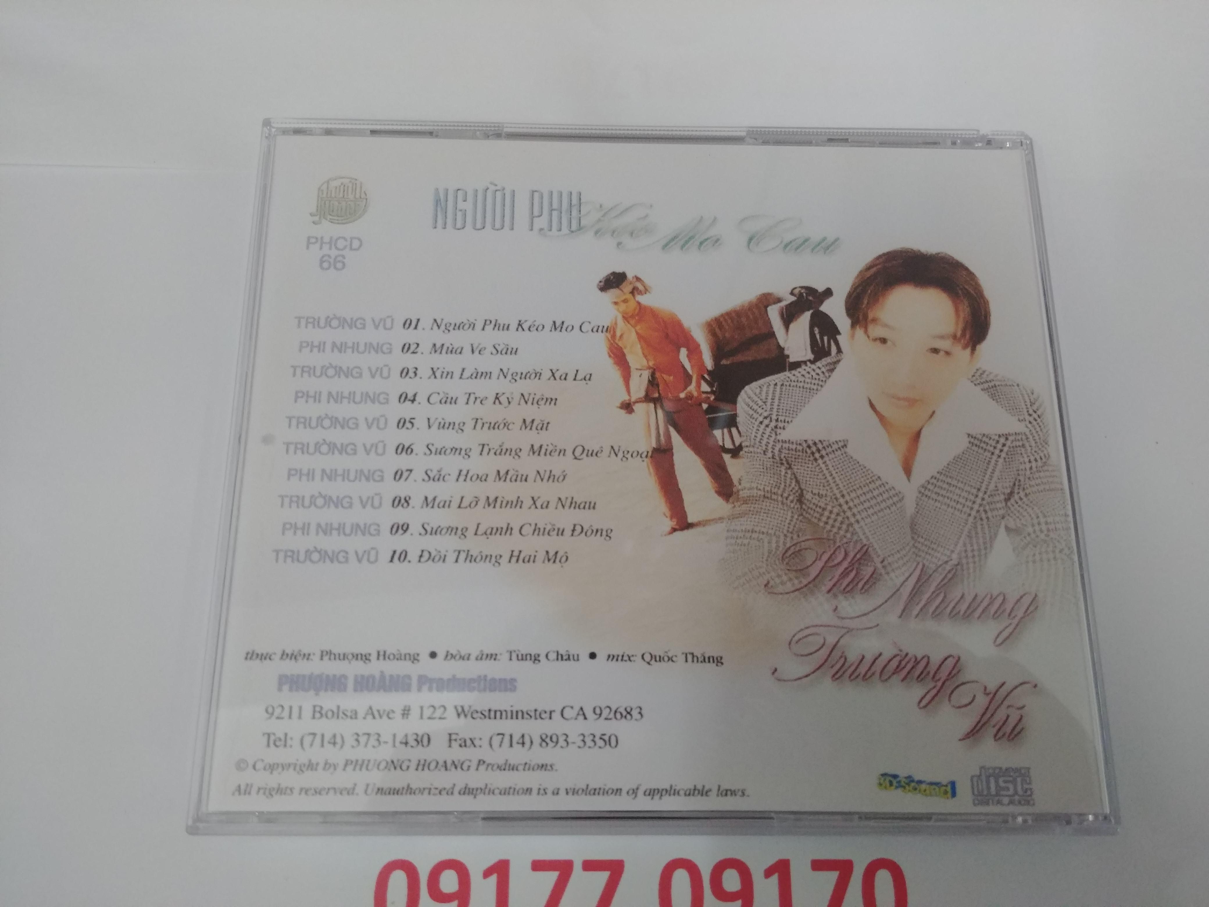 CD Người Phu Kéo Mo Cau -Trường Vũ Phi Nhung - PHCD66