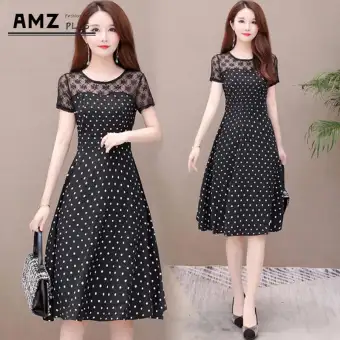 lazada polka dots dress