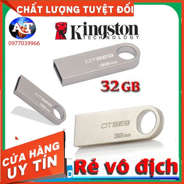 USB 32GB Kingston Vỏ Kim Loại Chống Nước